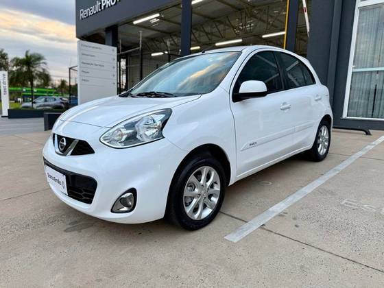 NISSAN MARCH 1.0 SV 12V FLEX 4P MANUAL NISSAN MARCH 1.0 SV 12V FLEX 4P MANUAL
